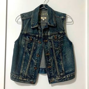 Madewell denim vest